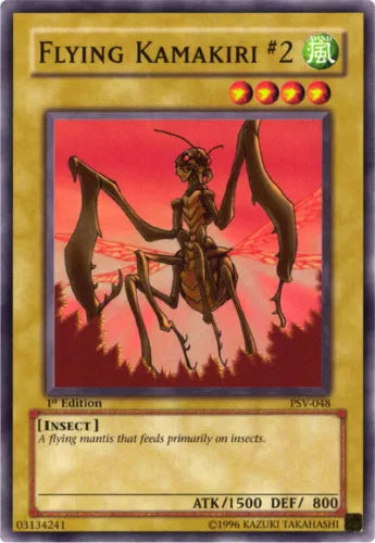 Flying Kamakiri #2 - PSV-048 - Common - Unlimited Edition - YuGiOh LP