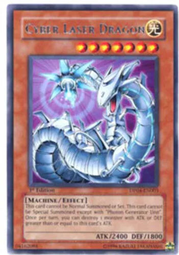 Cyber Laser Dragon - DP04-EN003 - Rare - Unlimited Edition - YuGiOh