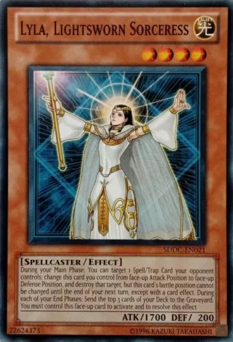 Lyla, Lightsworn Sorceress - SDDC-EN021 - Common - Mixed Editions - YuGiOh