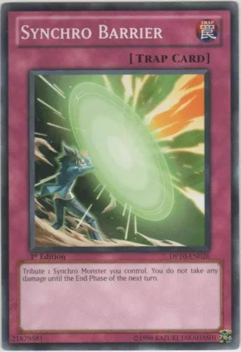 Synchro Barrier - DP10-EN026 - Common - Unlimited Edition - YuGiOh