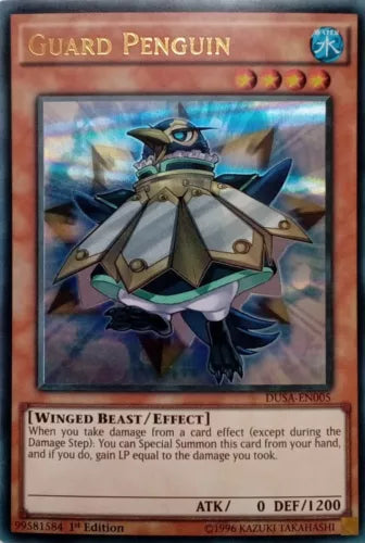 Guard Penguin - DUSA-EN005 - Ultra Rare - 1st Edition - YuGiOh