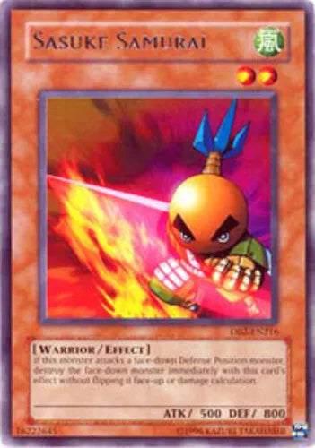 Sasuke Samurai - DB2-EN216 - Rare - Unlimited Edition - YuGiOh