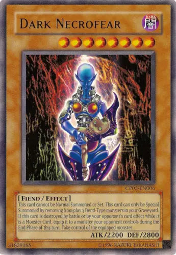 Dark Necrofear - CP05-EN006 - Rare - Limited Edition - YuGiOh