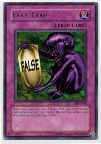 Fake Trap - MRD-056 - Rare - Unlimited Edition - YuGiOh