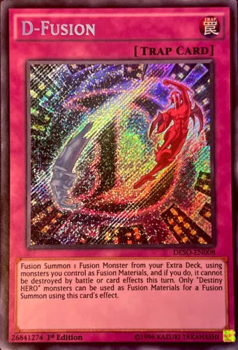 D-Fusion - DESO-EN008 - Secret Rare - 1st Edition - YuGiOh