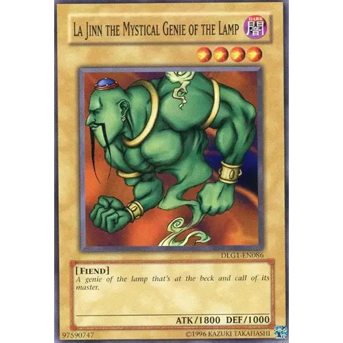 La Jinn the Mystical Genie of the Lamp - DLG1-EN086 - Common - Unlimited Edition