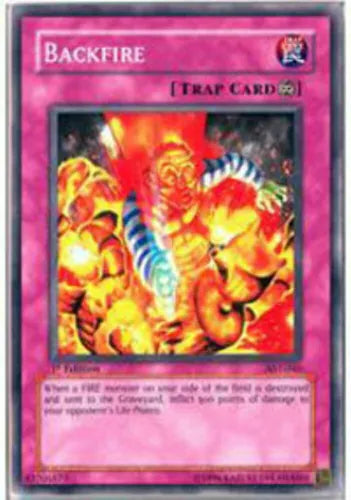 Backfire - AST-046 - Common - Unlimited Edition - YuGiOh