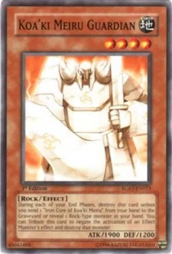 Koa'ki Meiru Guardian - RGBT-EN023 - Common - Mixed Editions - YuGiOh