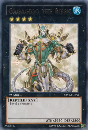 Gagagigo the Risen - ABYR-EN050 - Rare - 1st Edition - YuGiOh