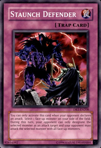 Staunch Defender - DR1-EN208 - Common - Unlimited Edition - YuGiOh