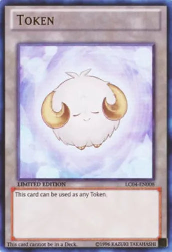 White Lamb Token - LC04-EN008 - Ultra Rare - Limited Edition - YuGiOh LP