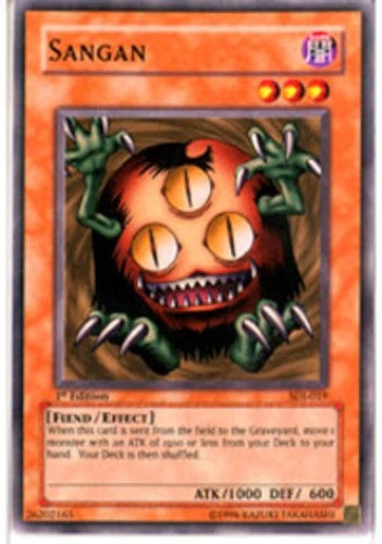 Sangan - SDJ-019 - Common - Unlimited Edition - YuGiOh LP
