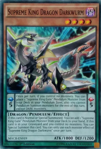 Supreme King Dragon Darkwurm - MACR-EN019 - Mixed Editions - YuGiOh