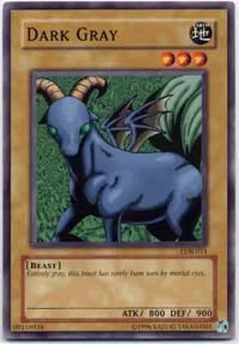 Dark Gray - LOB-011 - Common - Unlimited Edition - YuGiOh