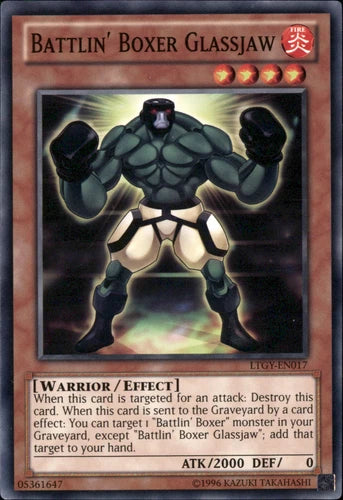 Battlin' Boxer Glassjaw - LTGY-EN017 - Common - Mixed Editions - YuGiOh