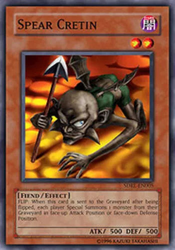Spear Cretin - SDRL-EN005 - Common - 1st Edition - YuGiOh