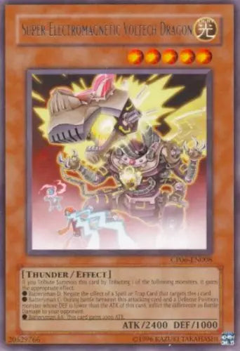 Super-Electromagnetic Voltech Dragon - CP06-EN008 - Rare - Limited Edition