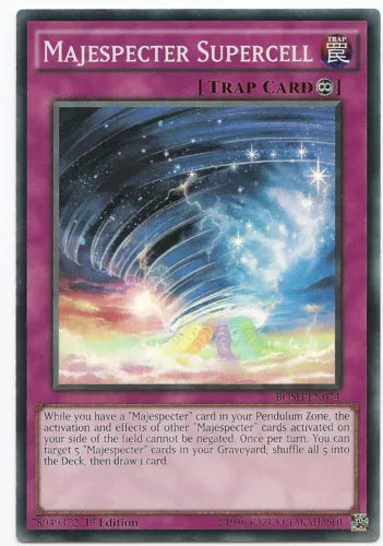 Majespecter Supercell - BOSH-EN074 - Super Rare - Unlimited Edition - YuGiOh