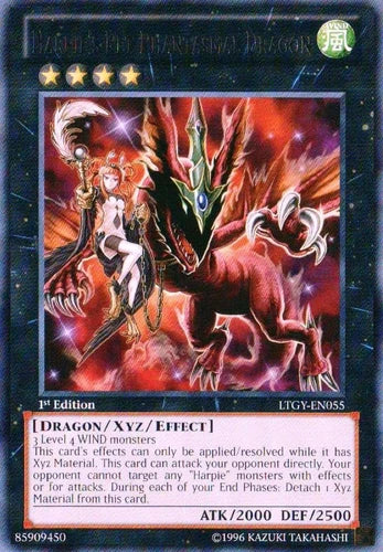 Harpie's Pet Phantasmal Dragon - LTGY-EN055 - Rare - Mixed Editions - YuGiOh