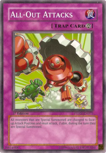 All-Out Attacks - PTDN-EN075 - Common - Unlimited Edition - YuGiOh