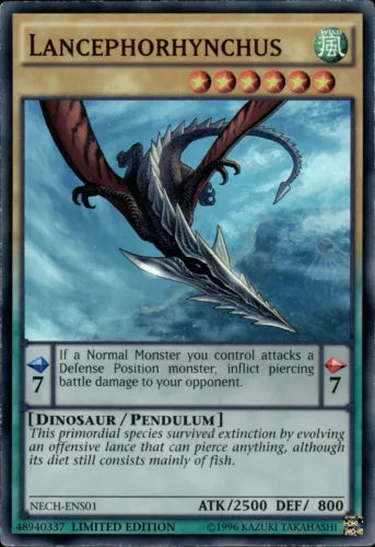 Lancephorhynchus - NECH-ENS01- Ultra Rare - Limited Edition - YuGiOh VLP