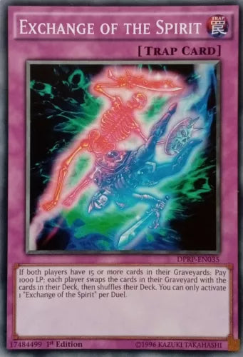 Exchange of the Spirit - DPRP-EN035 - Common - 1st Edition - YuGiOh