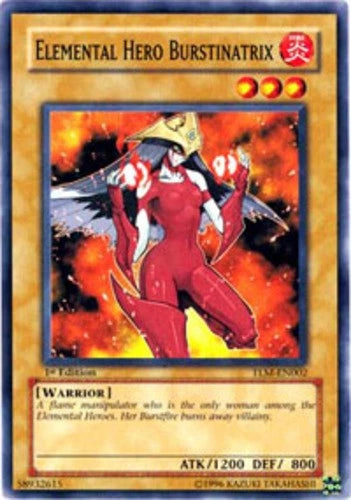Elemental Hero Burstinatrix - TLM-EN002 - Common - Unlimited Edition - YugiOh LP
