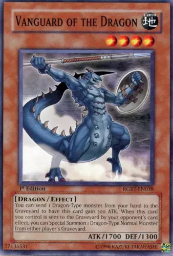 Vanguard of the Dragon - RGBT-EN038 - Common - Mixed Editions - YuGiOh