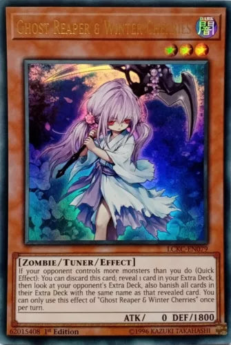 Ghost Reaper & Winter Cherries - LCKC-EN079 - Ultra Rare - 1st Edition - YuGiOh