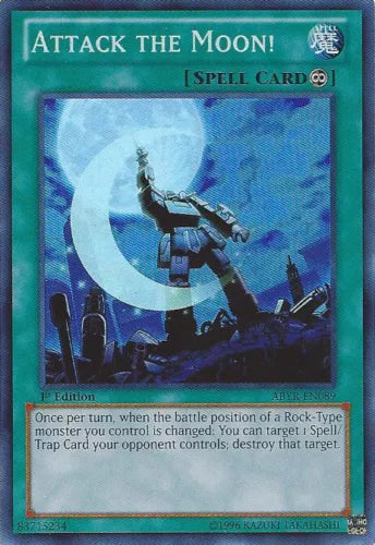 Attack the Moon! - ABYR-EN089 - Super Rare - 1st Edition - YuGiOh LP