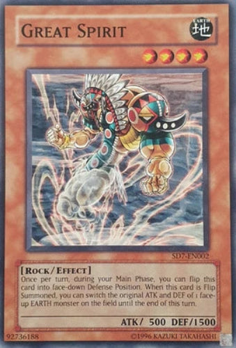 Great Spirit - SD7-EN002 - Common - Mixed Editions - YuGiOh
