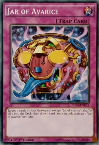 Jar of Avarice - LDK2-ENK38 - Common - 1st Edition - YuGiOh