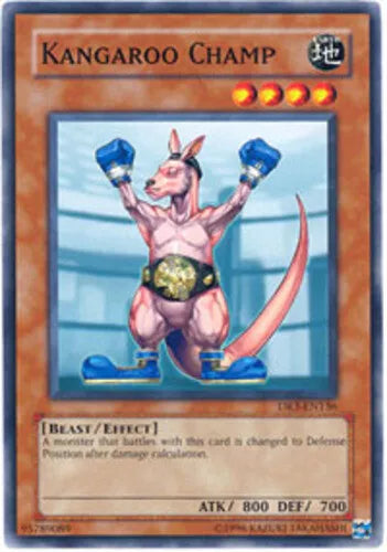 Kangaroo Champ - DR3-EN136 - Common - Unlimited Edition - YuGiOh