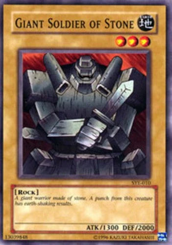 Giant Soldier of Stone - SYE-010 - Common - Unlimited Edition - YuGiOh LP