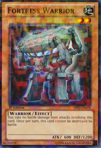 Fortress Warrior - BP02-EN078 - Common - 1st Edition - YuGiOh