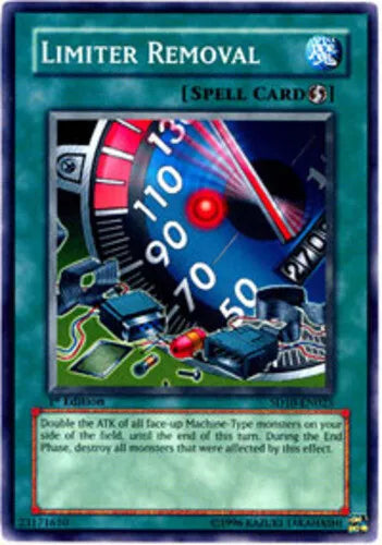 Limiter Removal - SD10-EN025 - Common - 1st Edition - YuGiOh