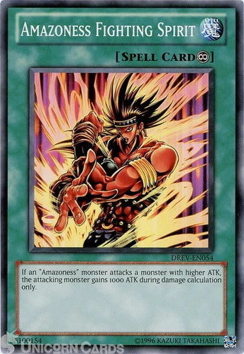 Amazoness Fighting Spirit - DREV-EN054 - Common - 1st Edition - YuGiOh