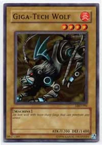 Giga-Tech Wolf - MRD-096 - Common - Unlimited Edition - YuGiOh LP