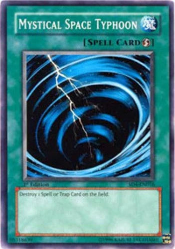 Mystical Space Typhoon - SD4-EN016 - Common - 1st Edition - YuGiOh