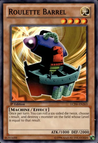 Roulette Barrel - LCJW-EN263 - Common - 1st Edition - YuGiOh