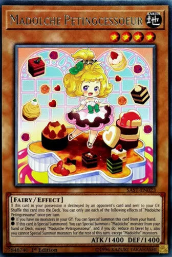 Madolche Petingcessoeur - SAST-EN023 - Rare - Mixed Editions - YuGiOh