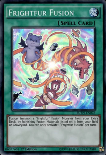 Frightfur Fusion - FUEN-EN025 - Super Rare - 1st Edition - YuGiOh