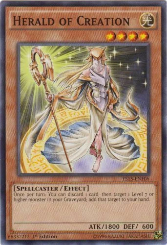 Herald of Creation - YS15-ENF06 - Common - 1st Edition - YuGiOh