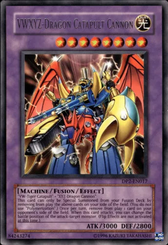 VWXYZ-Dragon Catapult Cannon - DP2-EN017 - Rare - Unlimited Edition - YuGiOh
