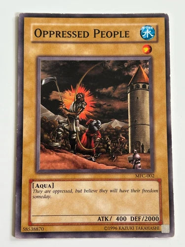 Oppressed People - MFC-002 - Common - Unlimited Edition - YuGiOh