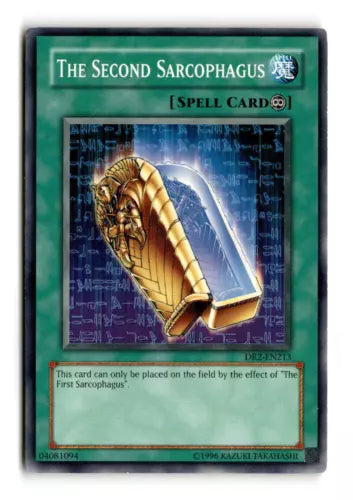 The Second Sarcophagus - DR2-EN213 - Common - Unlimited Edition - YuGiOh