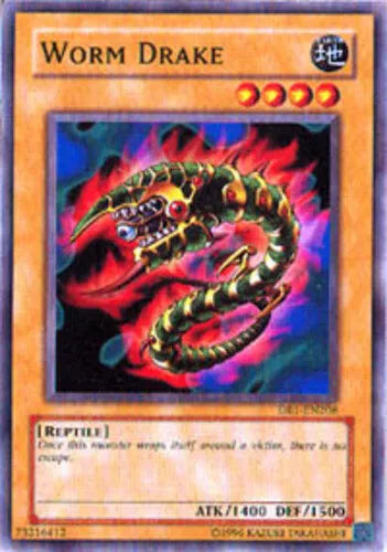 Worm Drake - DB1-EN208 - Common - Unlimited Edition - YuGiOh