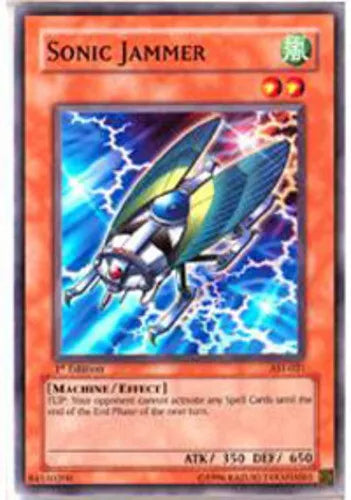 Sonic Jammer - AST-021 - Common - Unlimited Edition - YuGiOh