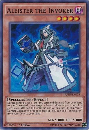 Aleister the Invoker - FUEN-EN026 - Super Rare - 1st Edition - YuGiOh