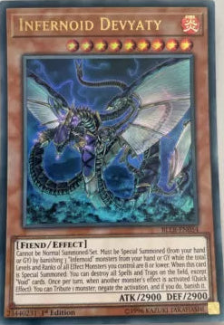 Infernoid Devyaty - BLLR-EN054 - Ultra Rare - 1st Edition - YuGiOh